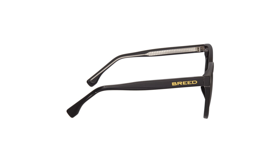 Breed Linux Polarized Sunglasses - Mens, Black Frame, Blue Lens, Black/Blue, One Size, BSG066C9