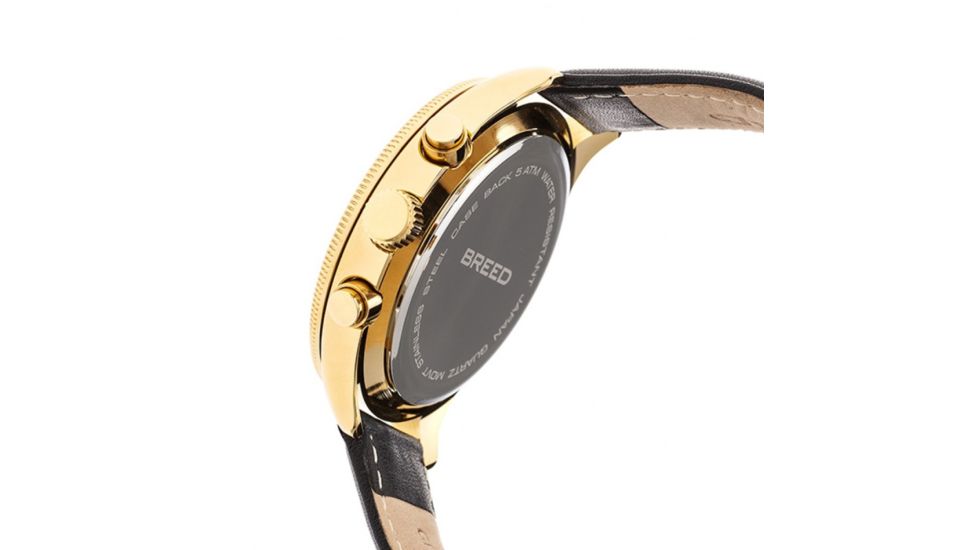 Breed Maverick Mens Watch, Black / Black BRD7506