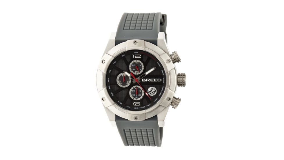Breed Saturn Collection Mens Sport Watch, Grey BRD6603