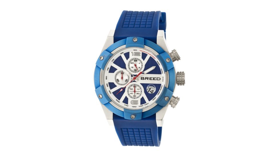 Breed Saturn Collection Mens Sport Watch, Blue BRD6604