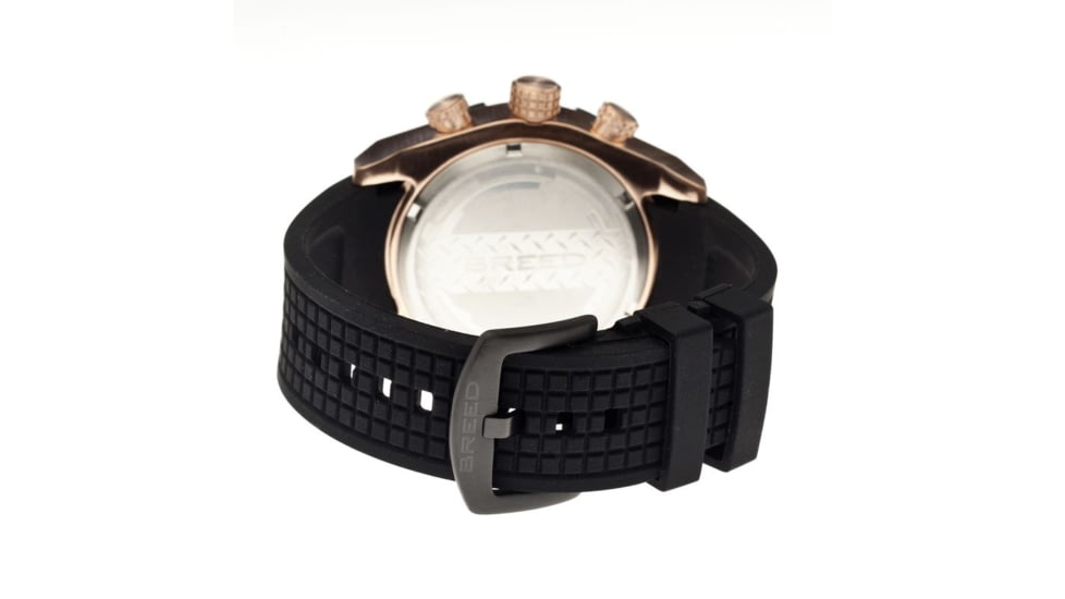 Breed Saturn Collection Mens Sport Watch, Black BRD6605