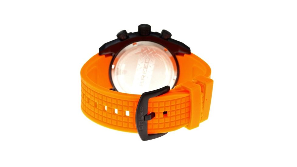 Breed Saturn Collection Mens Sport Watch, Orange BRD6607