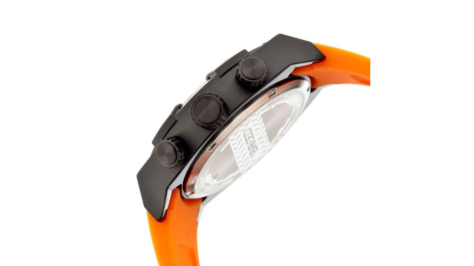Breed Saturn Collection Mens Sport Watch, Orange BRD6607