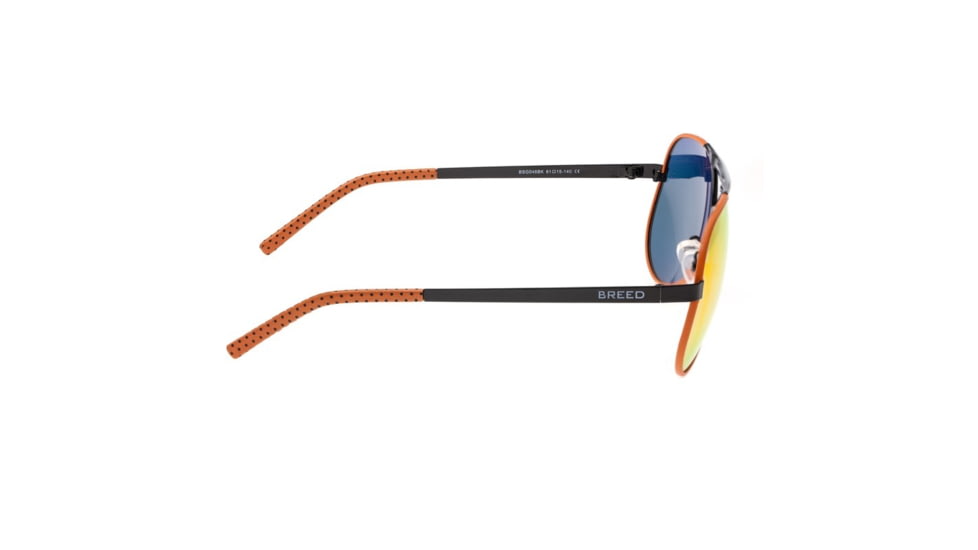 Breed Sunglasses Genesis Sunglasses, Black / Red-Yellow BSG046BK