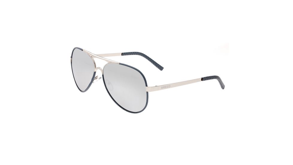 Breed Sunglasses Genesis Sunglasses, Grey / Silver BSG046SL