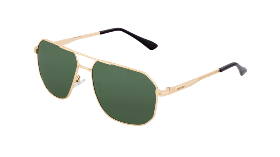 Breed Sunglasses Norma Polarized Sunglasses - Men's, Gold/Black, One Size, BSG064GD