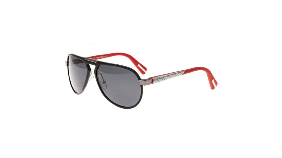 Breed Titanium Polarized Sunglasses, Black/Black, BSG028BK, Black/Black, One Size, BSG028BK