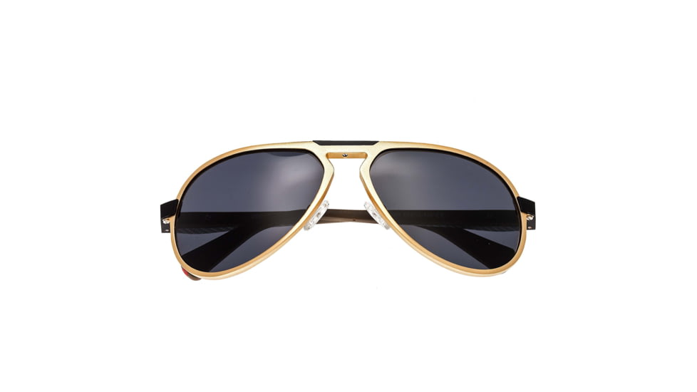 Breed Titanium Polarized Sunglasses, Gold/Black, BSG028GD, Gold/Black, One Size, BSG028GD
