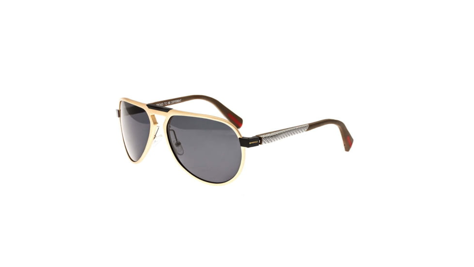 Breed Titanium Polarized Sunglasses, Gold/Black, BSG028GD, Gold/Black, One Size, BSG028GD