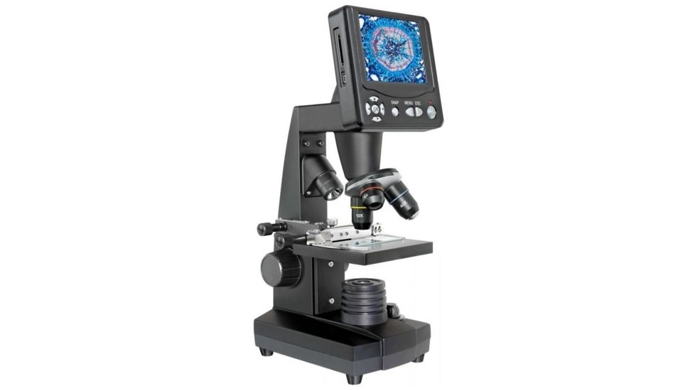 Bresser 50-500x LCD LED Microscope,3.5in Display,5 MP 5201000