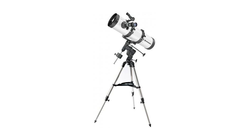 Bresser Messier NT-130/650mm f/5 Newtonian Reflector Telescope Package with EQ2 Manual German Equatorial Mount BR-130650EQ2