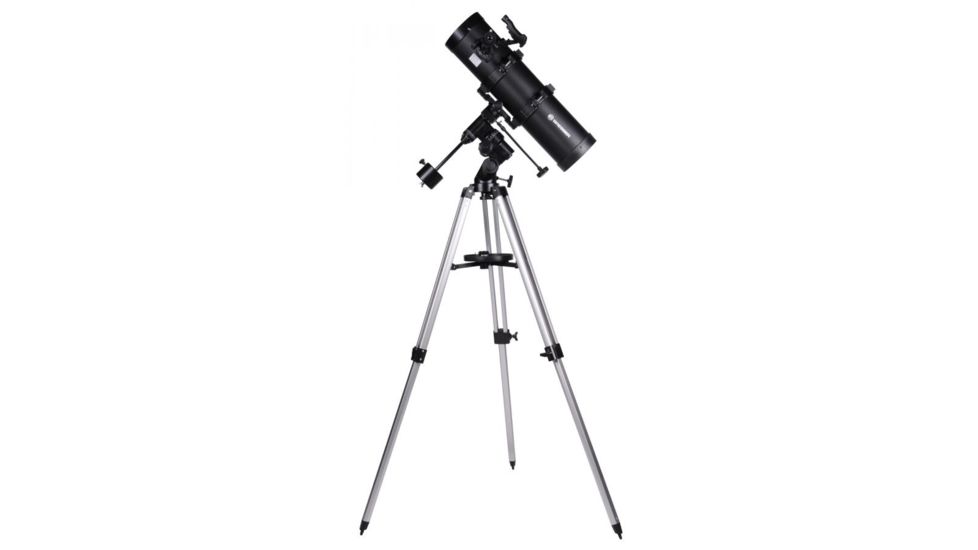 Bresser Messier NT-130/650mm f/5 Newtonian Reflector Telescope Package with EQ2 Manual German Equatorial Mount BR-130650EQ2