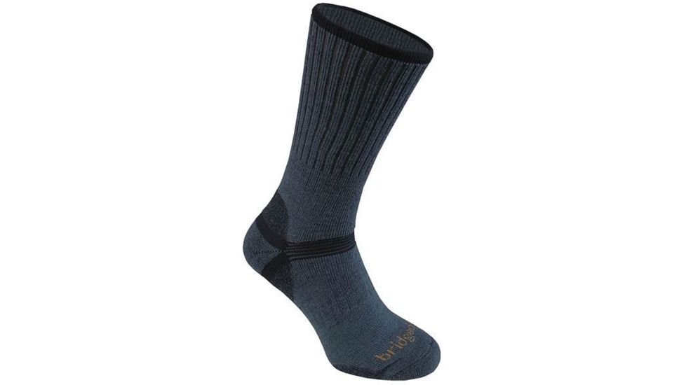Classic Merino Hiker Medium Crew Sock - Mens-Gunmetal/Black-Medium
