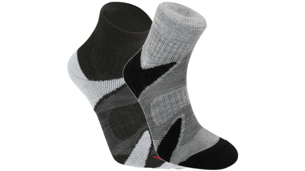 Bridgedale CoolFusion Multisport Light 3/4 Crew Irregular Sock - Men's-Assorted-Large