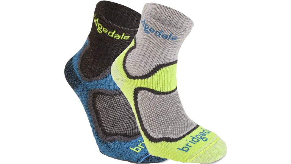 CoolFusion Run Speed Trail Irregular Sock - Mens-Assorted-Large