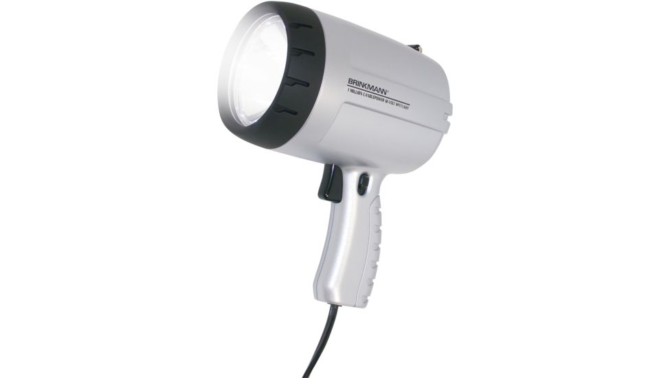 Brinkmann Outdoors 1 Million Candlepower 12V Spotlight 350 Lumens w/Cord, Black 800-2705-0