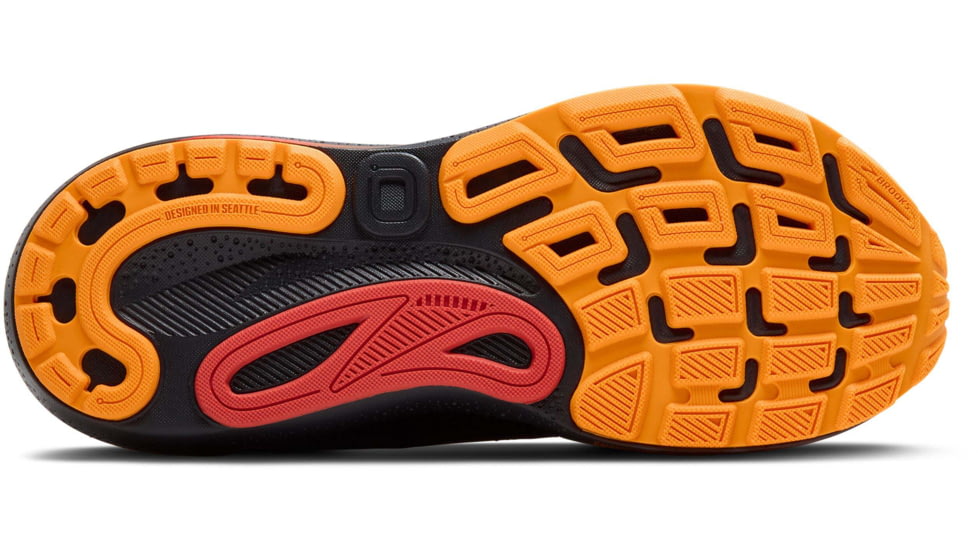 Brooks Adrenaline GTS 24 Road Running Shoes - Mens, Black/Ebony/Burnt Sienna, 10.0 US/Medium, 1104371D066.100