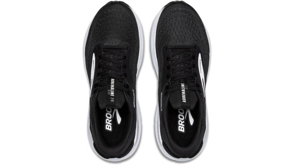 Brooks Adrenaline GTS 24 Road Running Shoes - Mens, Black/White, 10.0 US/Medium, 1104371D087.100