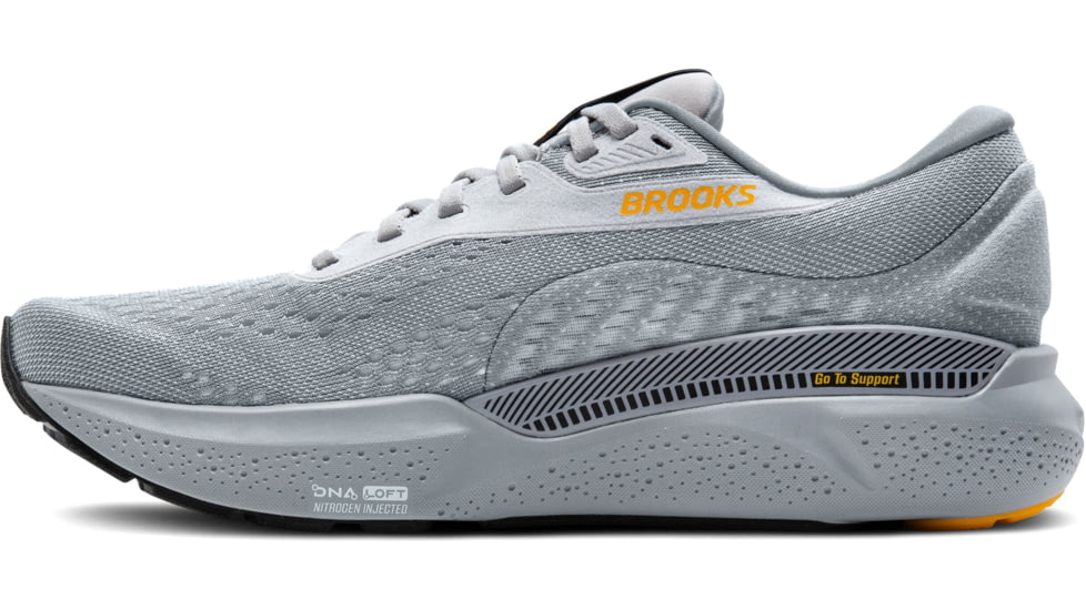Brooks Adrenaline GTS 24 Running Shoes - Mens, Alloy/White/Gold Fusion, 10.5 US, 1104371D084.105