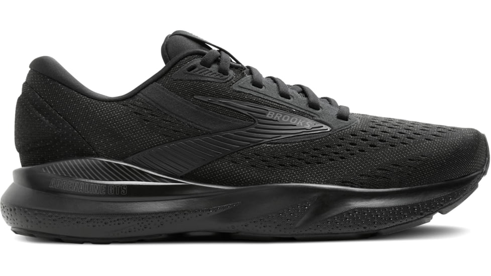 Brooks Adrenaline GTS 24 Running Shoes - Mens, Black/Black/Ebony, 9 US, 1104371D020.090