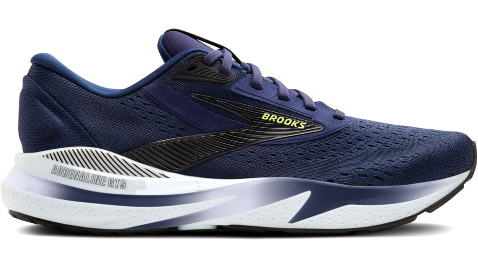 Brooks Adrenaline GTS 24 Running Shoes - Mens, Peacoat/Black/Sharp Green, 10.5 US, 1104371D423.105