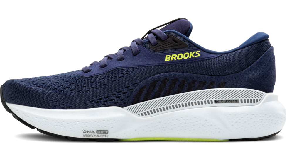 Brooks Adrenaline GTS 24 Running Shoes - Mens, Peacoat/Black/Sharp Green, 10.5 US, 1104371D423.105