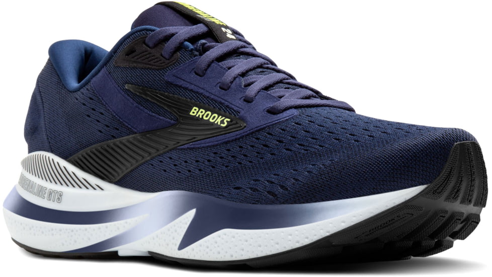 Brooks Adrenaline GTS 24 Running Shoes - Mens, Peacoat/Black/Sharp Green, 10.5 US, 1104371D423.105