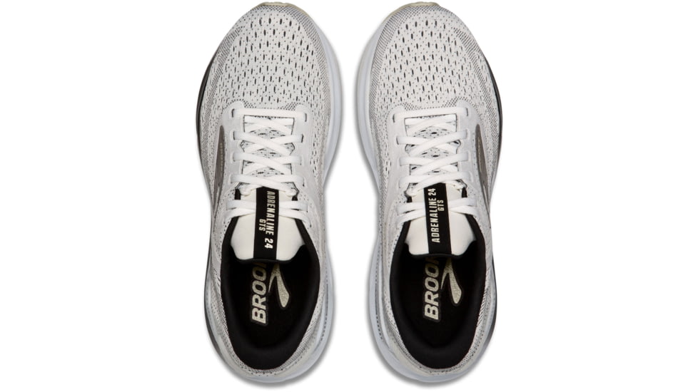 Brooks Adrenaline GTS 24 Running Shoes - Mens, White/Black/Pelican, 9 US, 1104371D126.090