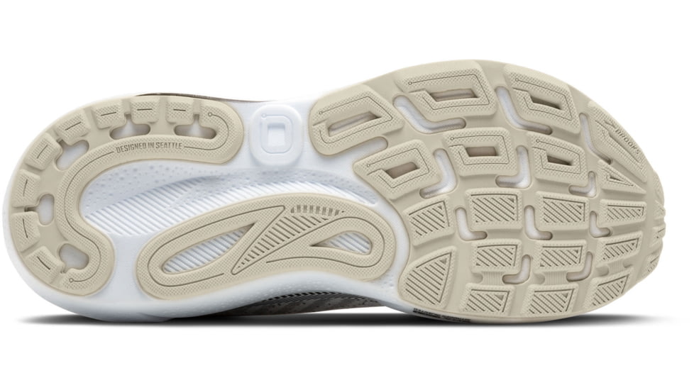 Brooks Adrenaline GTS 24 Running Shoes - Mens, White/Black/Pelican, 9 US, 1104371D126.090