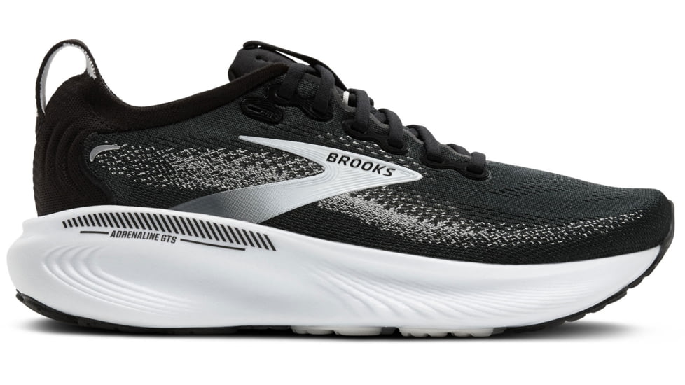 Brooks Adrenaline GTS 25 Road Running Shoes - Mens, Black/Grey/White, 11, 1D, 1104541D090.110