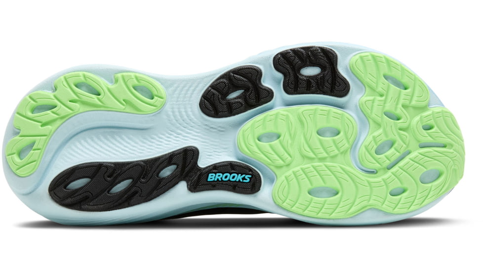 Brooks Adrenaline GTS 25 Road Running Shoes - Mens, Black/Ipanema/Mint, 12, 1D, 1104541D055.120