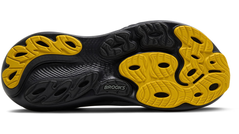 Brooks Adrenaline GTS 25 Road Running Shoes - Mens, Primer Grey/Ebony/Jasmin, 11, 1D, 1104541D044.110