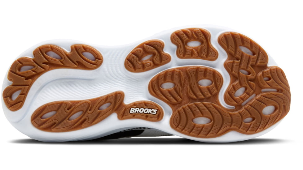 Brooks Adrenaline GTS 25 Road Running Shoes - Womens, White/Black/White, 8, 1B, 1204431B189.080