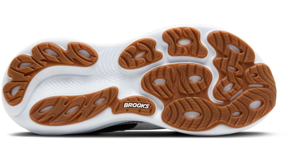 Brooks Adrenaline GTS 25 - Womens Road Running Shoes, White/Black/White, 8.5 US, 1204431D189.085