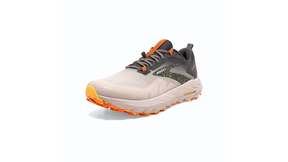 Brooks Cascadia 17 Trail Running Shoes - Mens, Chateau Grey/Forged Iron, 12.5, 1104031D238.125