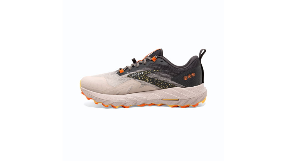 Brooks Cascadia 17 Trail Running Shoes - Mens, Chateau Grey/Forged Iron, 12.5, 1104031D238.125