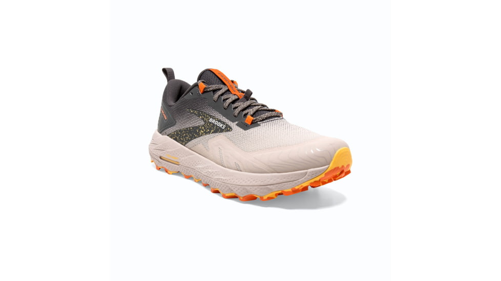 Brooks Cascadia 17 Trail Running Shoes - Mens, Chateau Grey/Forged Iron, 12.5, 1104031D238.125