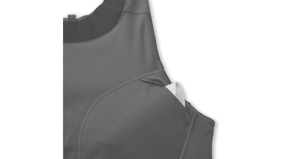 Brooks Drive 3 Pocket Run Bra - Womens, Black, 38AB, 350080001.038AB