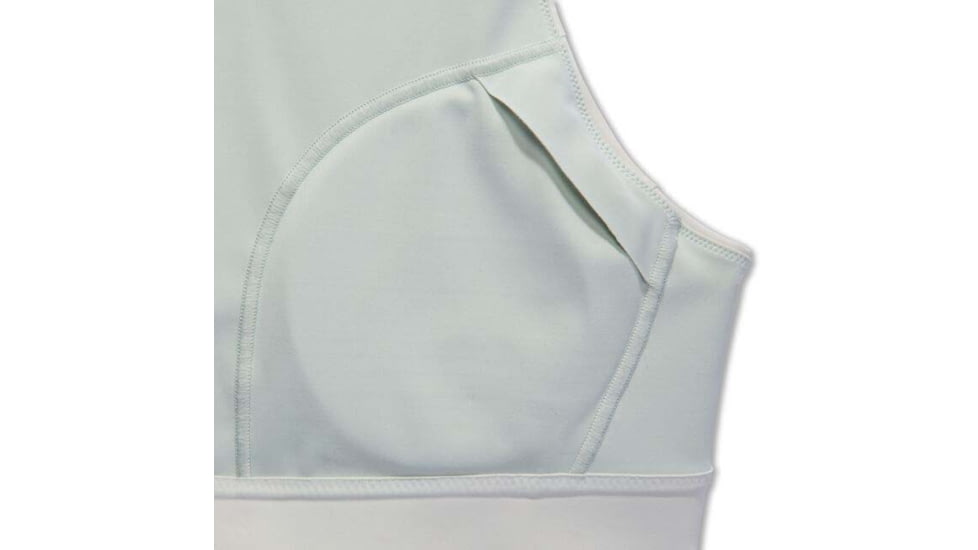Brooks Drive 3 Pocket Run Bra - Womens, Mint Mix, 34AB, 350080357.034AB