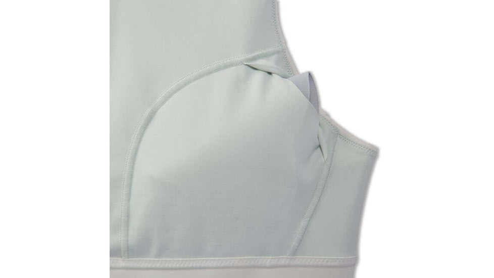 Brooks Drive 3 Pocket Run Bra - Womens, Mint Mix, 34AB, 350080357.034AB