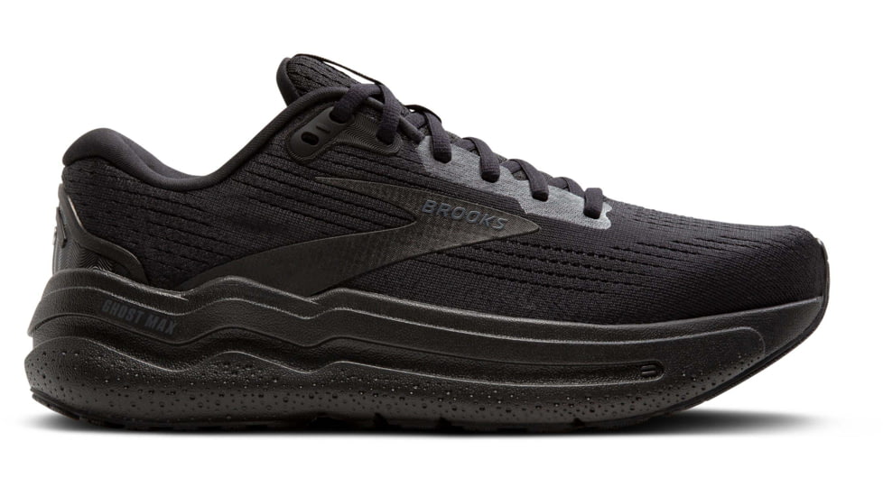 Brooks Ghost Max 2 Road Running Shoes - Mens, Black/Black/Ebony, 12.0 US/Medium, 1104311D020.120