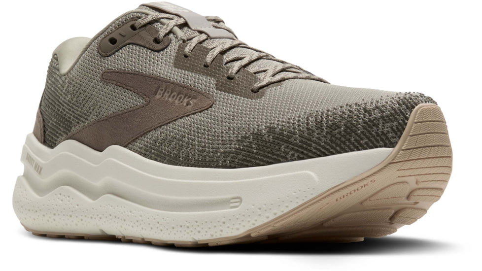 Brooks Ghost Max 2 Road Running Shoes - Mens, London Fog/Falcon/Coconut, 9.0 US/Medium, 1104311D240.090
