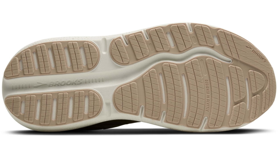 Brooks Ghost Max 2 Road Running Shoes - Mens, London Fog/Falcon/Coconut, 9.0 US/Medium, 1104311D240.090