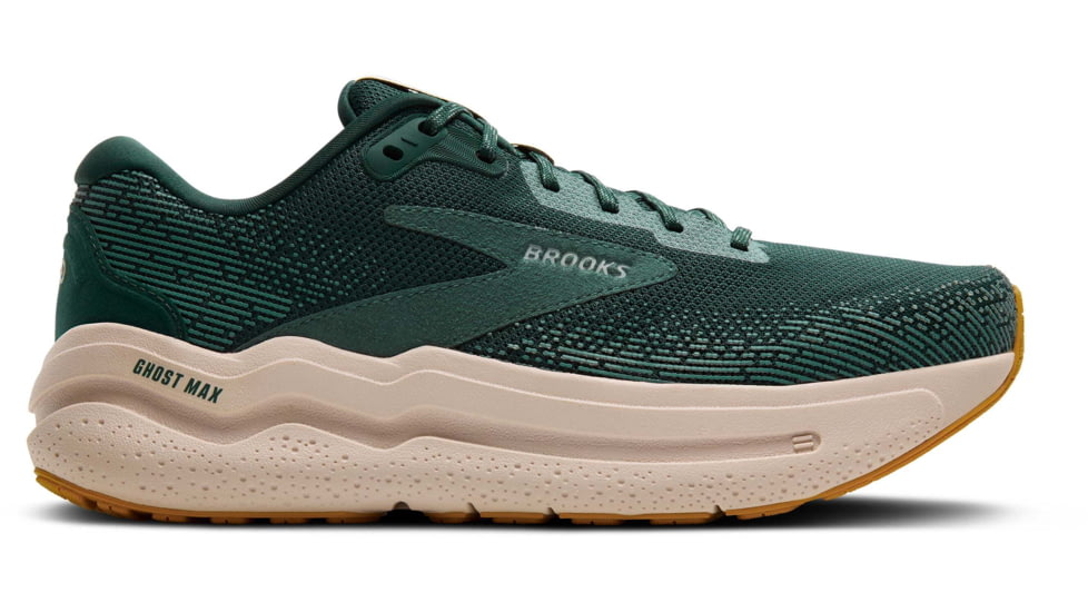 Brooks Ghost Max 2 Road Running Shoes - Mens, Pine Grove/North Atlantic/Grey, 11.5 US/Medium, 1104311D324.115
