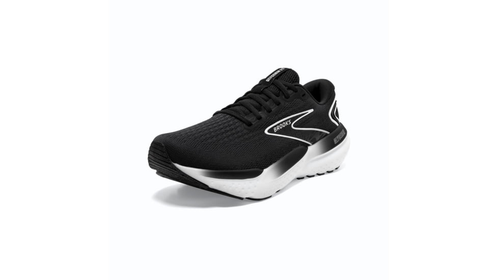 Brooks Glycerin 21 Running Shoes - Womens, Black/Grey/White, 7.0, 1204081B090.070
