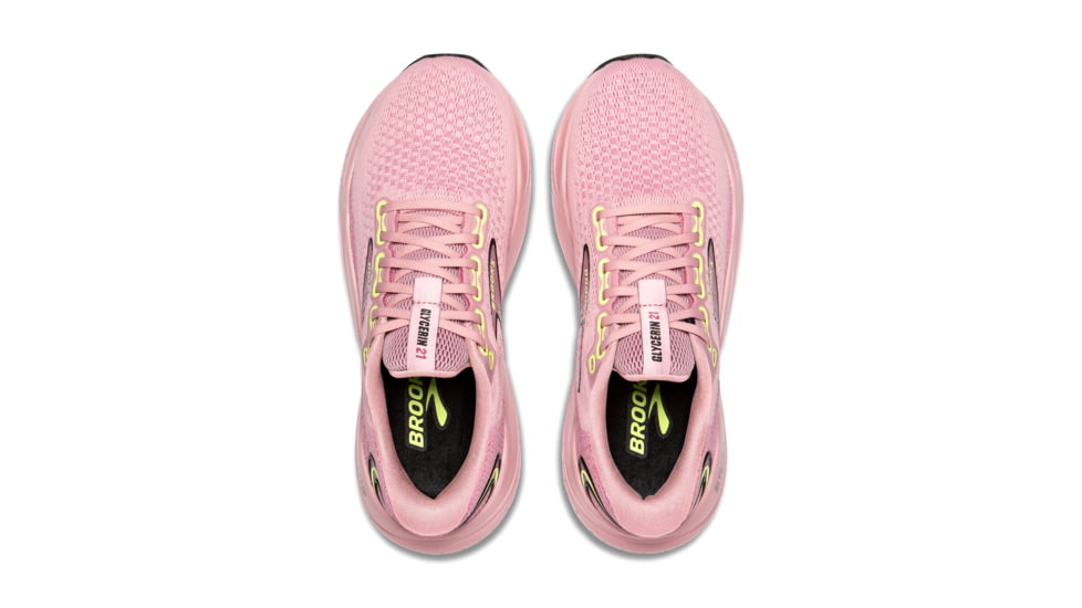 Brooks Glycerin 21 Running Shoes - Womens, Zephyr/Violet/Green, 7, 1204081B612.070