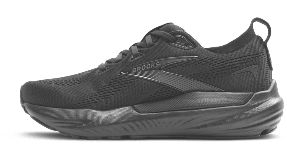 Brooks Glycerin GTS 22 Road Running Shoes - Mens, Black/Black/Ebony, 9.0 US/Wide, 1104462E020.090