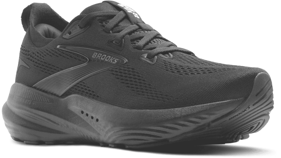 Brooks Glycerin GTS 22 Road Running Shoes - Mens, Black/Black/Ebony, 9.0 US/Wide, 1104462E020.090