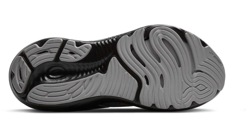 Brooks Glycerin GTS 22 Road Running Shoes - Mens, Primer Gray/Ebony/Bluewash, 9.0 US/Medium, 1104461D078.090