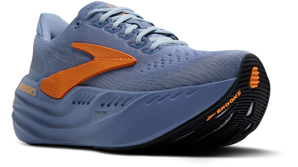 Brooks Glycerin Max Road Running Shoes - Mens, Country Blue/Sky/Orange, 10.0 US/Medium, 1104471D428.100